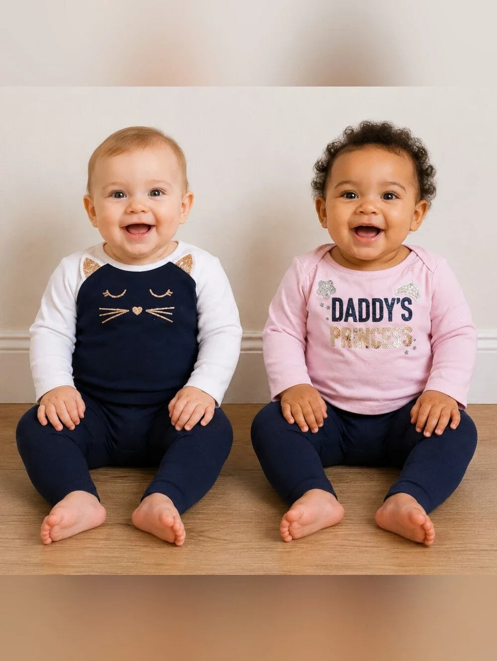 6-9 Months Girls Long Sleeve Tops